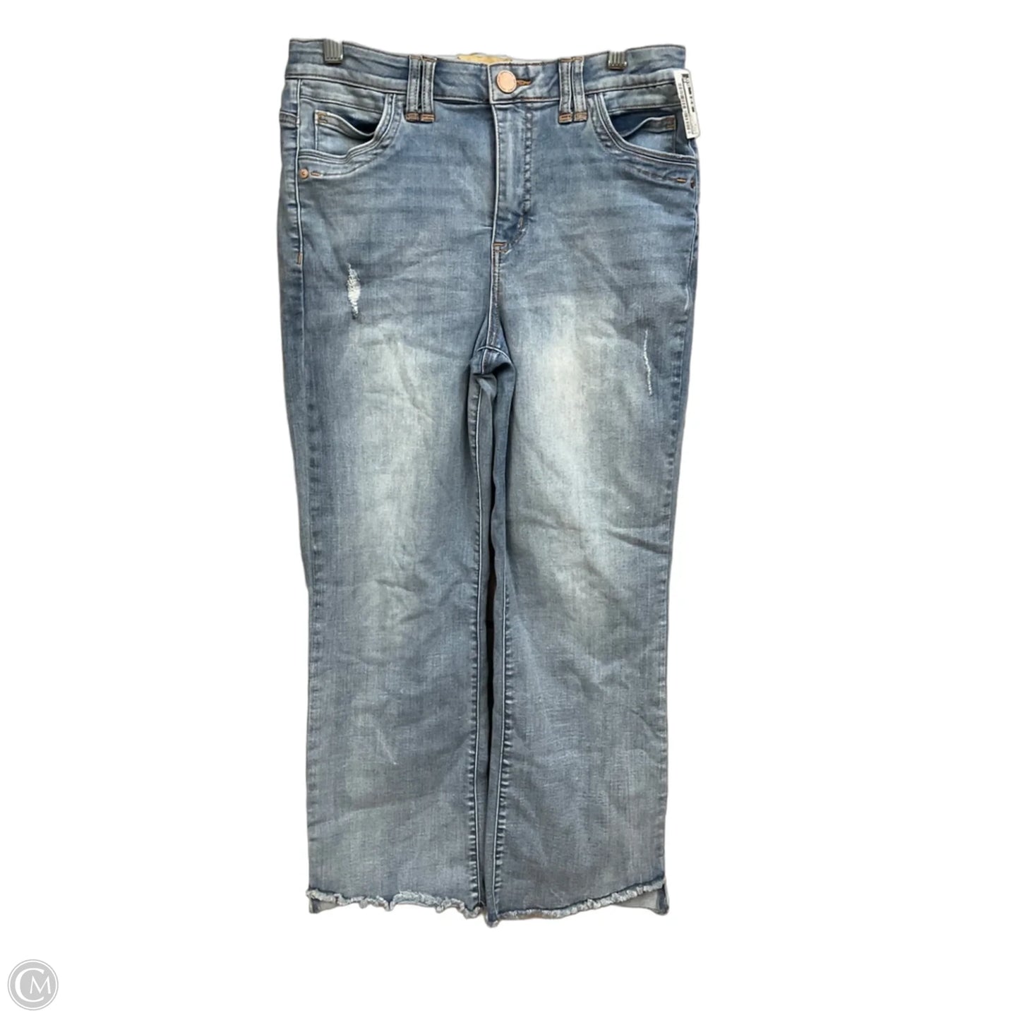 Jeans Wide Leg By Democracy In Blue Denim, Size: 8