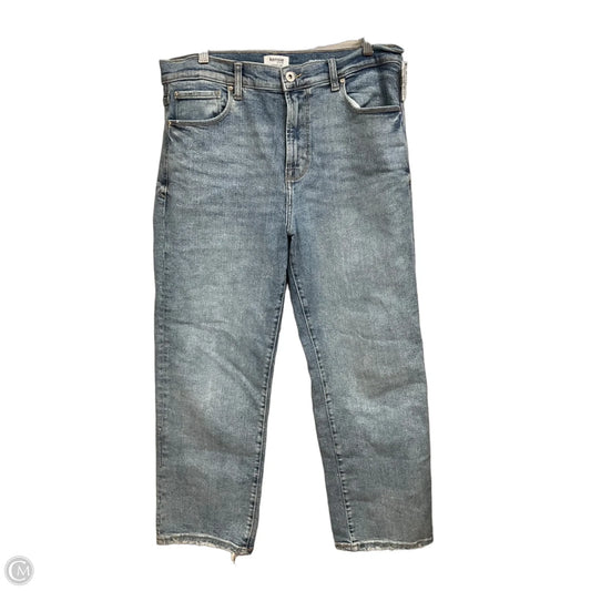 Jeans Straight By Kensie In Blue Denim, Size: 12