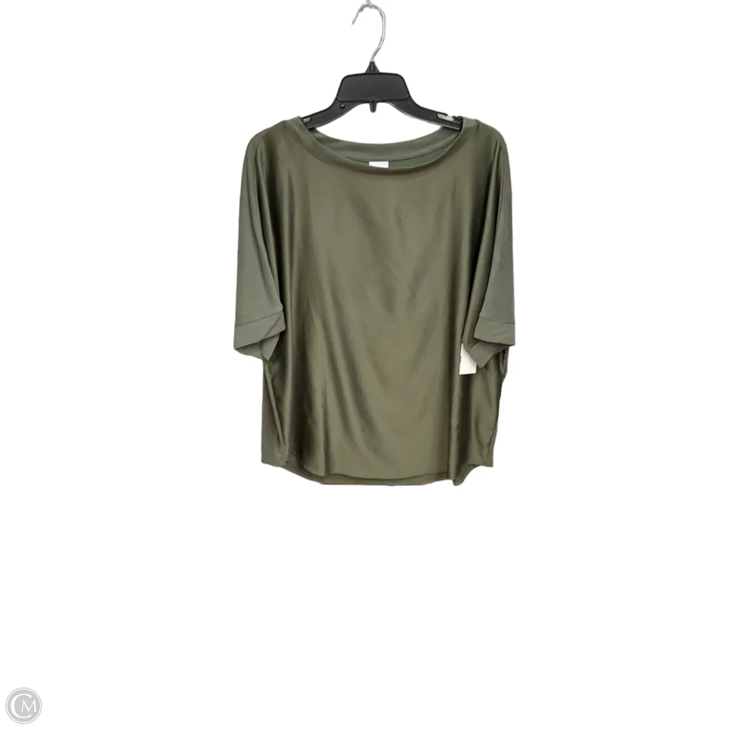 Top Short Sleeve Basic By Chicos In Green, Size: Xl