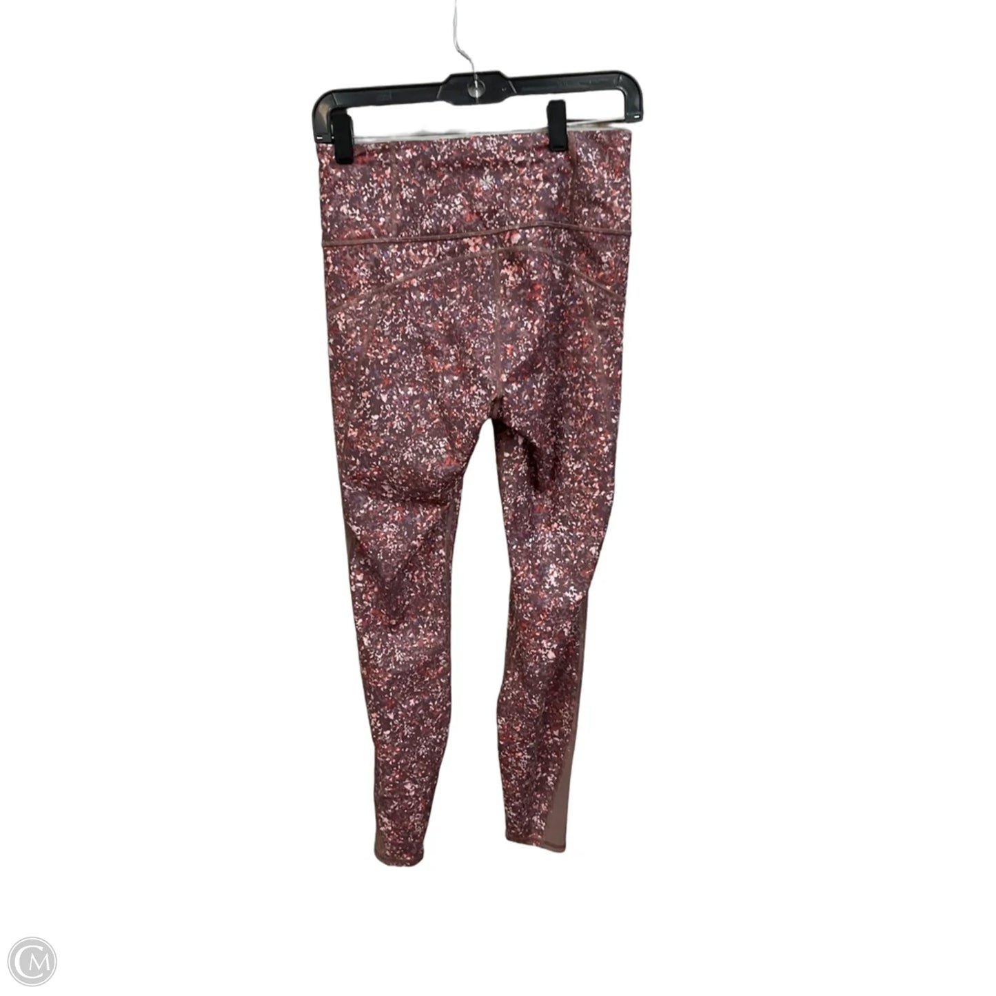 Athletic Leggings By Athleta In Maroon, Size: S