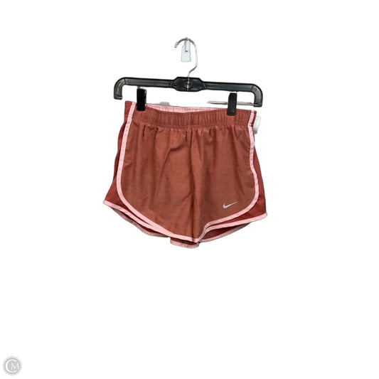 Athletic Shorts By Nike Apparel In Pink, Size: S