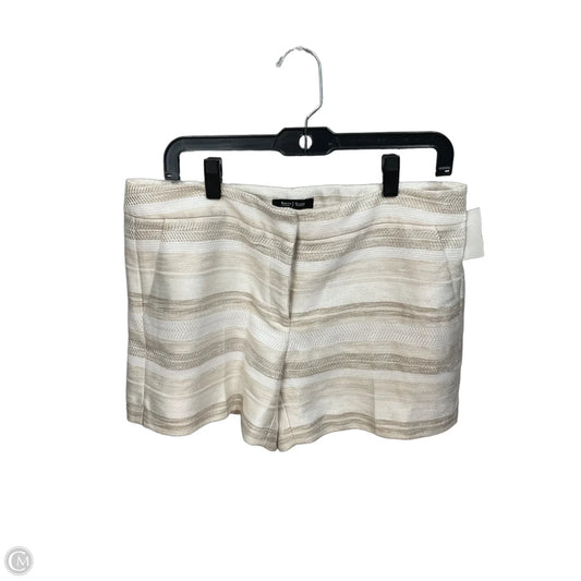 Shorts By White House Black Market In Striped Pattern, Size: 10