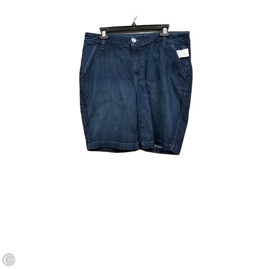 Shorts By Lane Bryant In Blue Denim, Size: 18