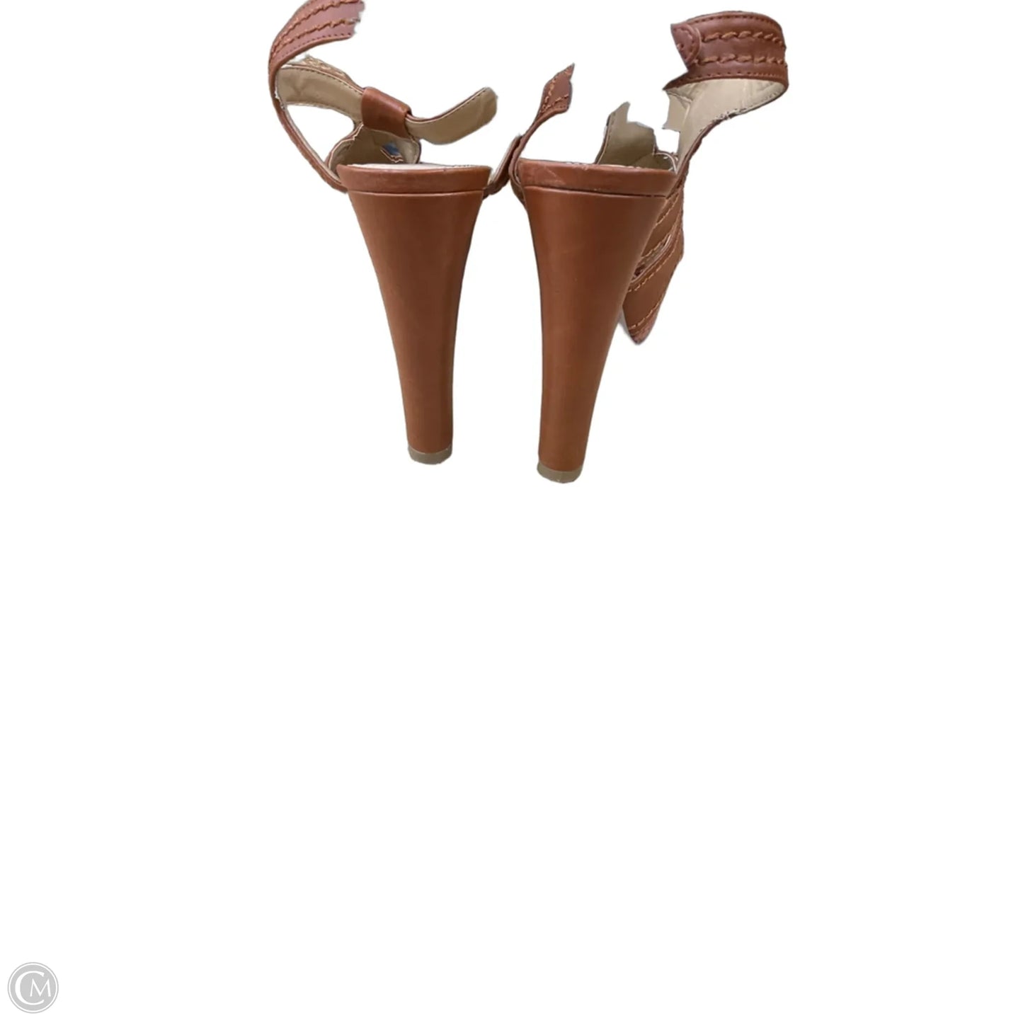 Sandals Heels Stiletto By Lc Lauren Conrad In Brown, Size: 9