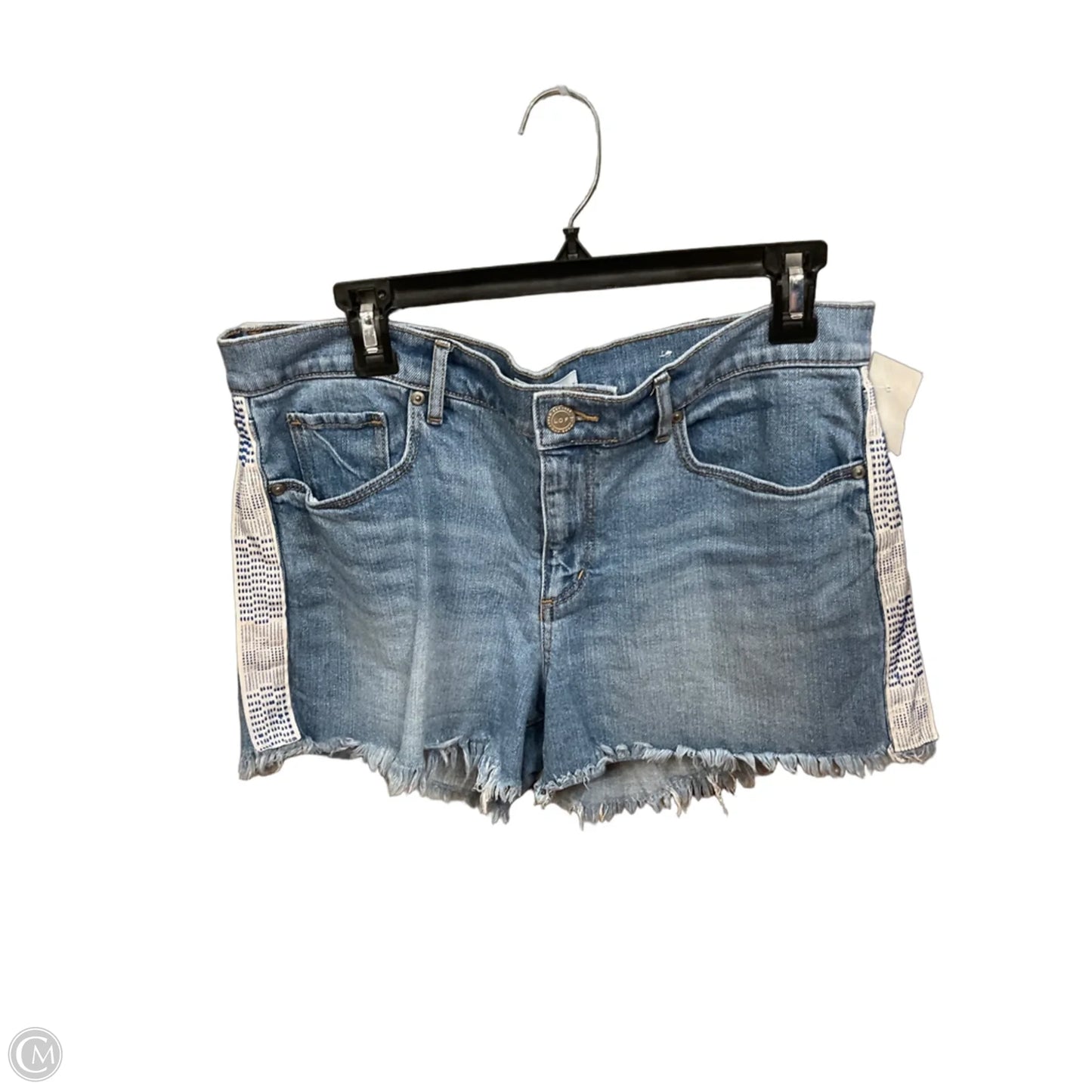 Shorts By Loft In Blue Denim, Size: 10