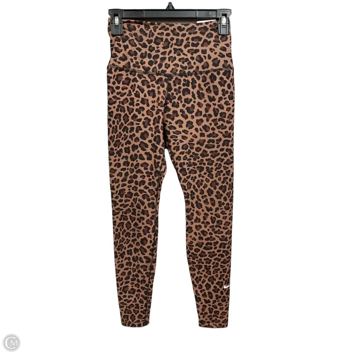 Athletic Leggings By Nike Apparel In Animal Print, Size: Xs