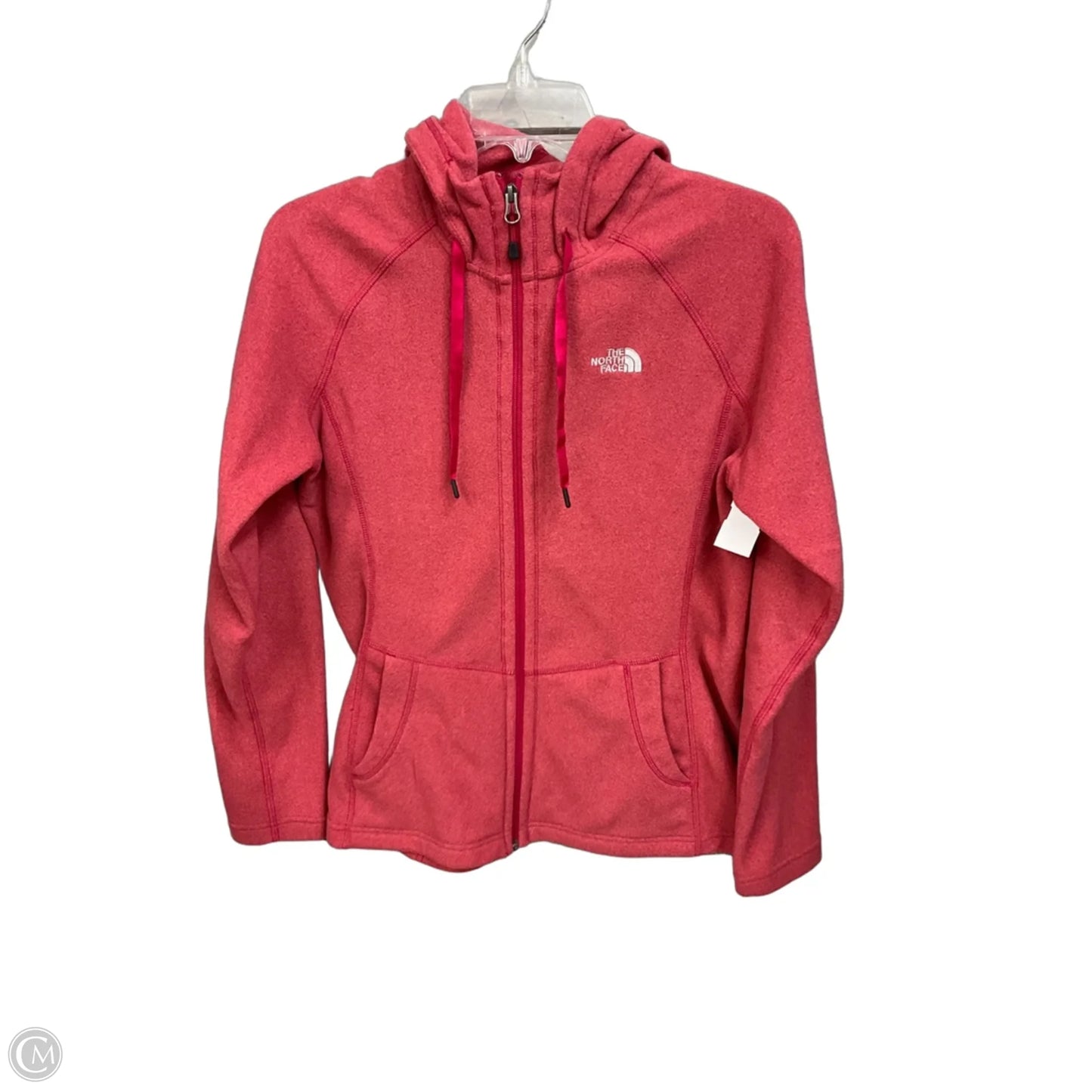 Athletic Jacket By The North Face In Pink, Size: M