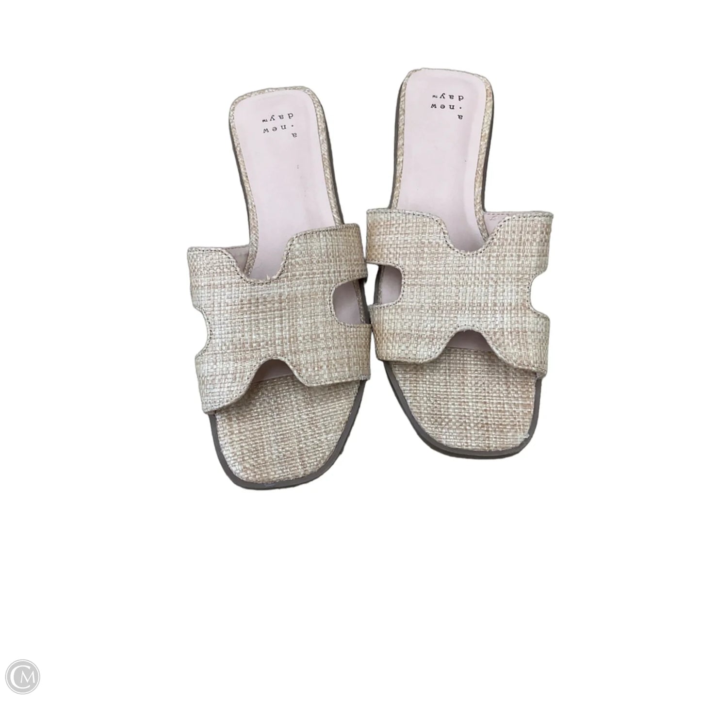 Sandals Flats By A New Day In Tan, Size: 7.5