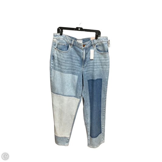 Jeans Boyfriend By Lane Bryant In Blue Denim, Size: 16