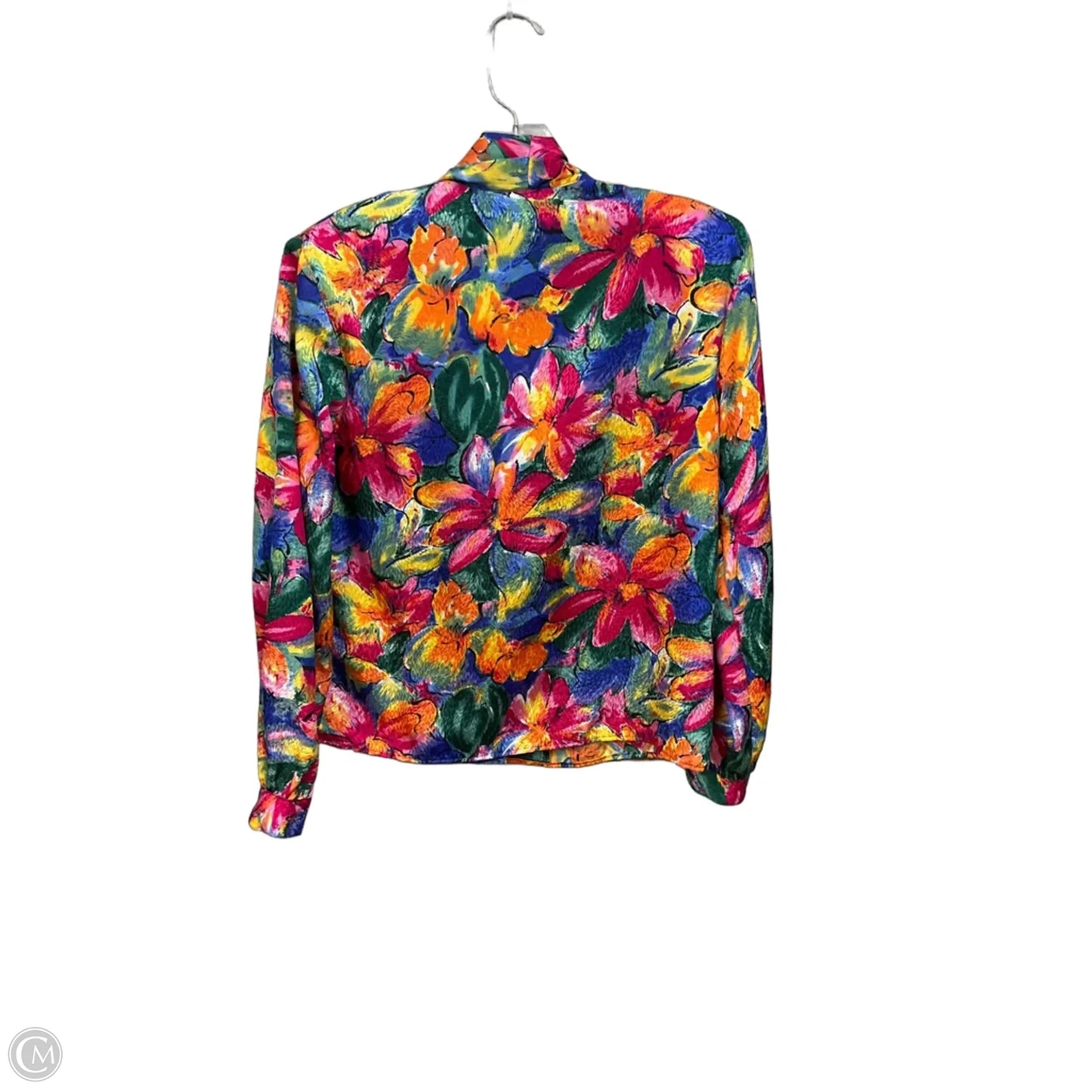 Blazer By Clothes Mentor In Floral Print, Size: S