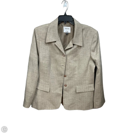 Blazer By Le Suit In Tan, Size: Xl