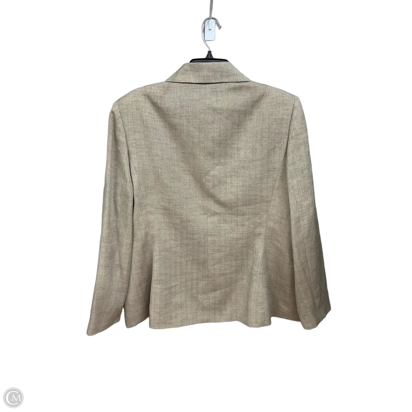 Blazer By Le Suit In Tan, Size: Xl