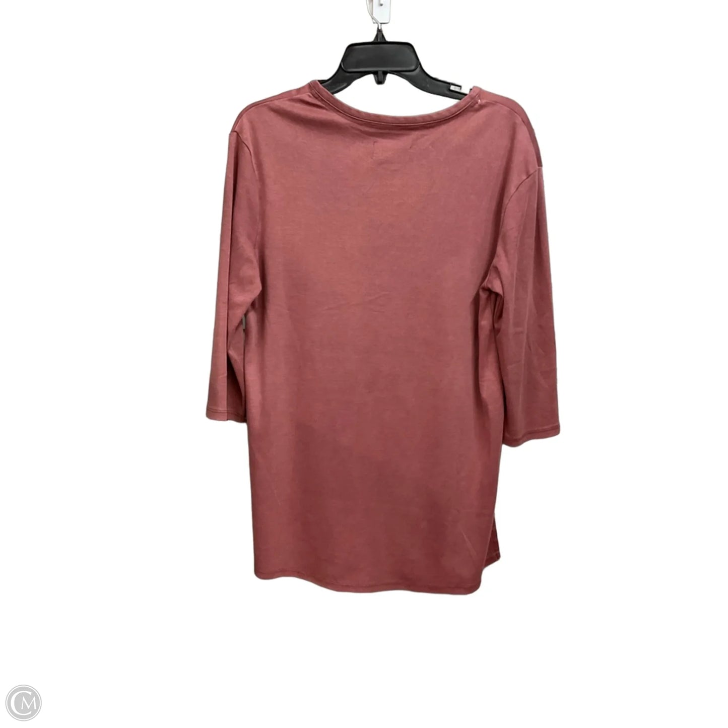 Tunic 3/4 Sleeve By Koolaburra By Ugg In Pink, Size: S
