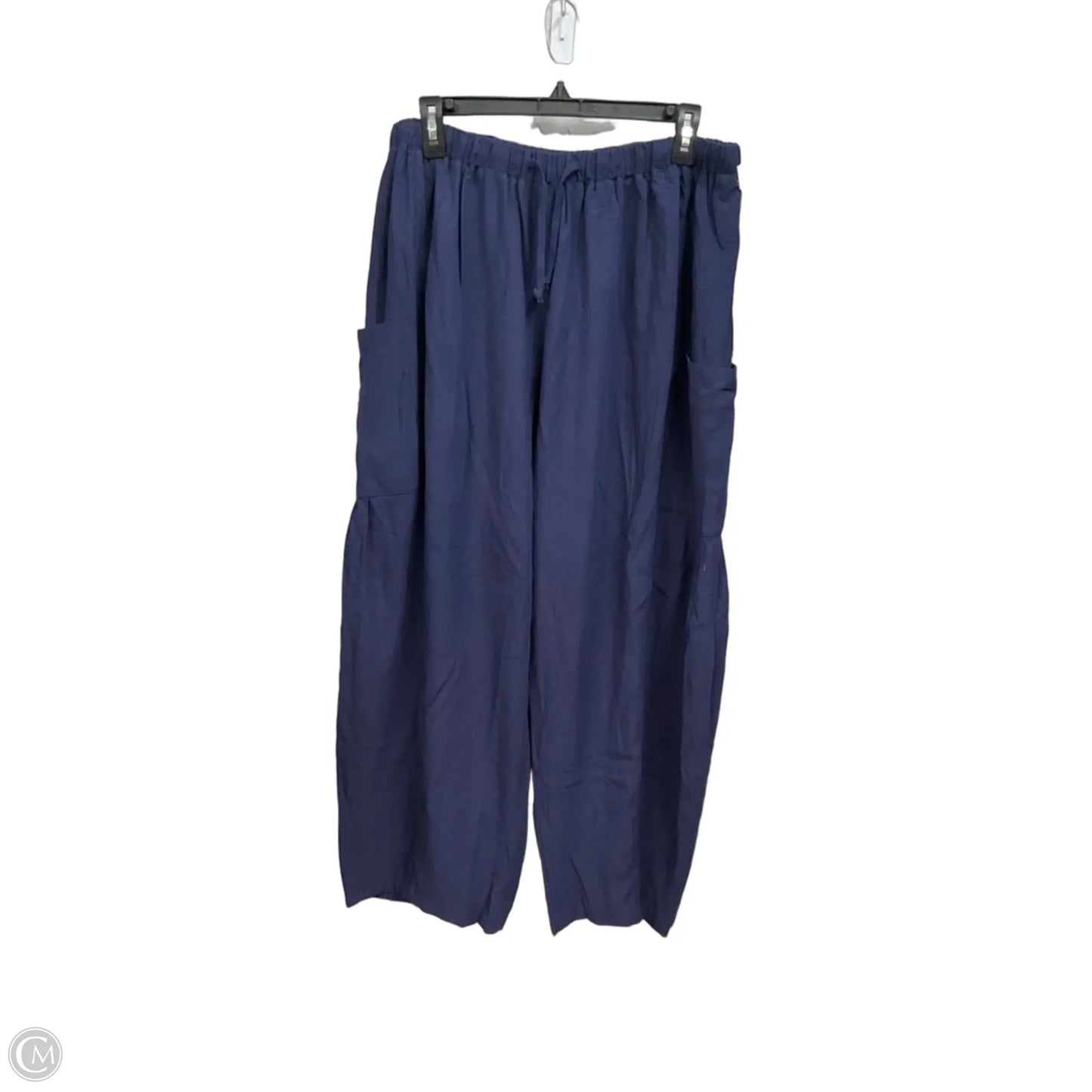 Pants Linen By Cmc In Navy, Size: 12