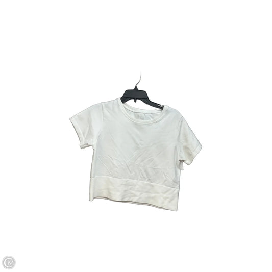 Athletic Top Short Sleeve By Offline In White, Size: Xl