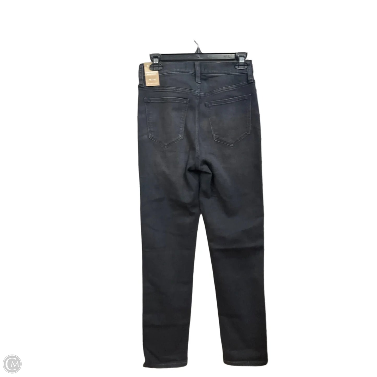 Jeans Skinny By Madewell In Black Denim, Size: 2