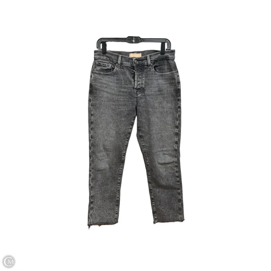 Jeans Skinny By 7 For All Mankind In Grey Denim, Size: 6