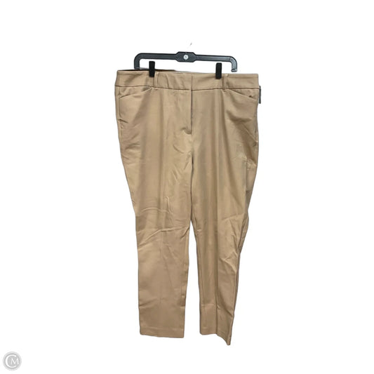 Pants Dress By New York And Co In Tan, Size: 20