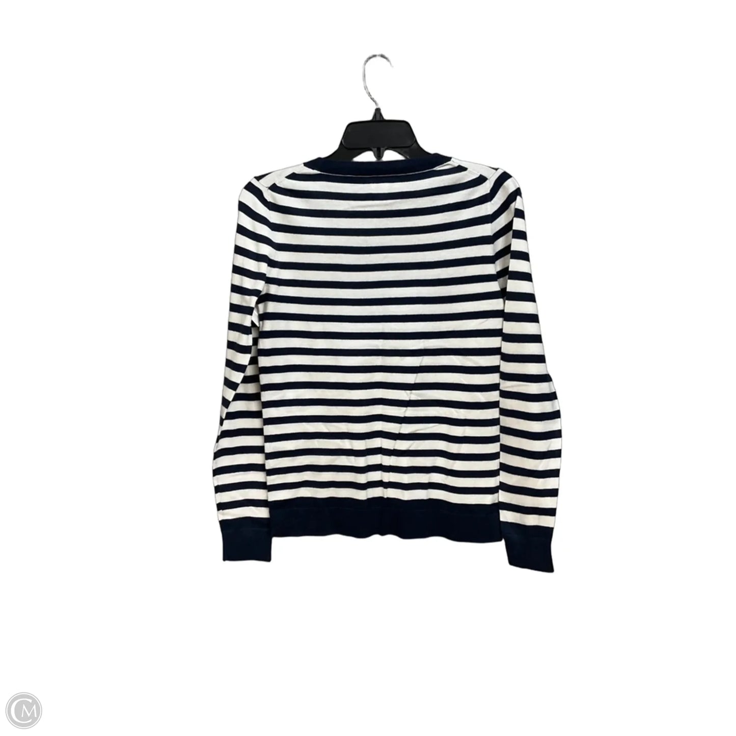 Top Long Sleeve By J. Crew In Striped Pattern, Size: Xs