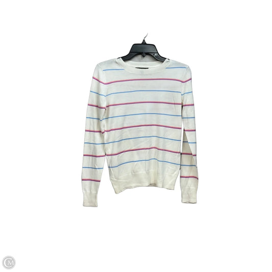Top Long Sleeve By Banana Republic In Striped Pattern, Size: Xs