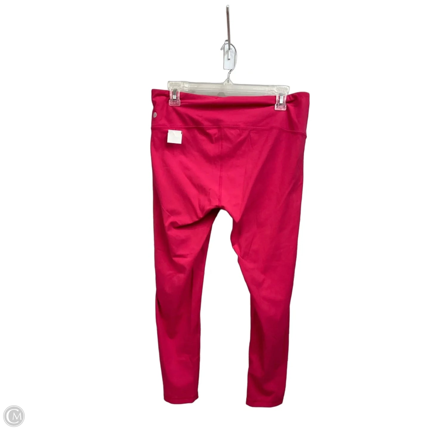 Athletic Leggings By Zella In Pink, Size: L