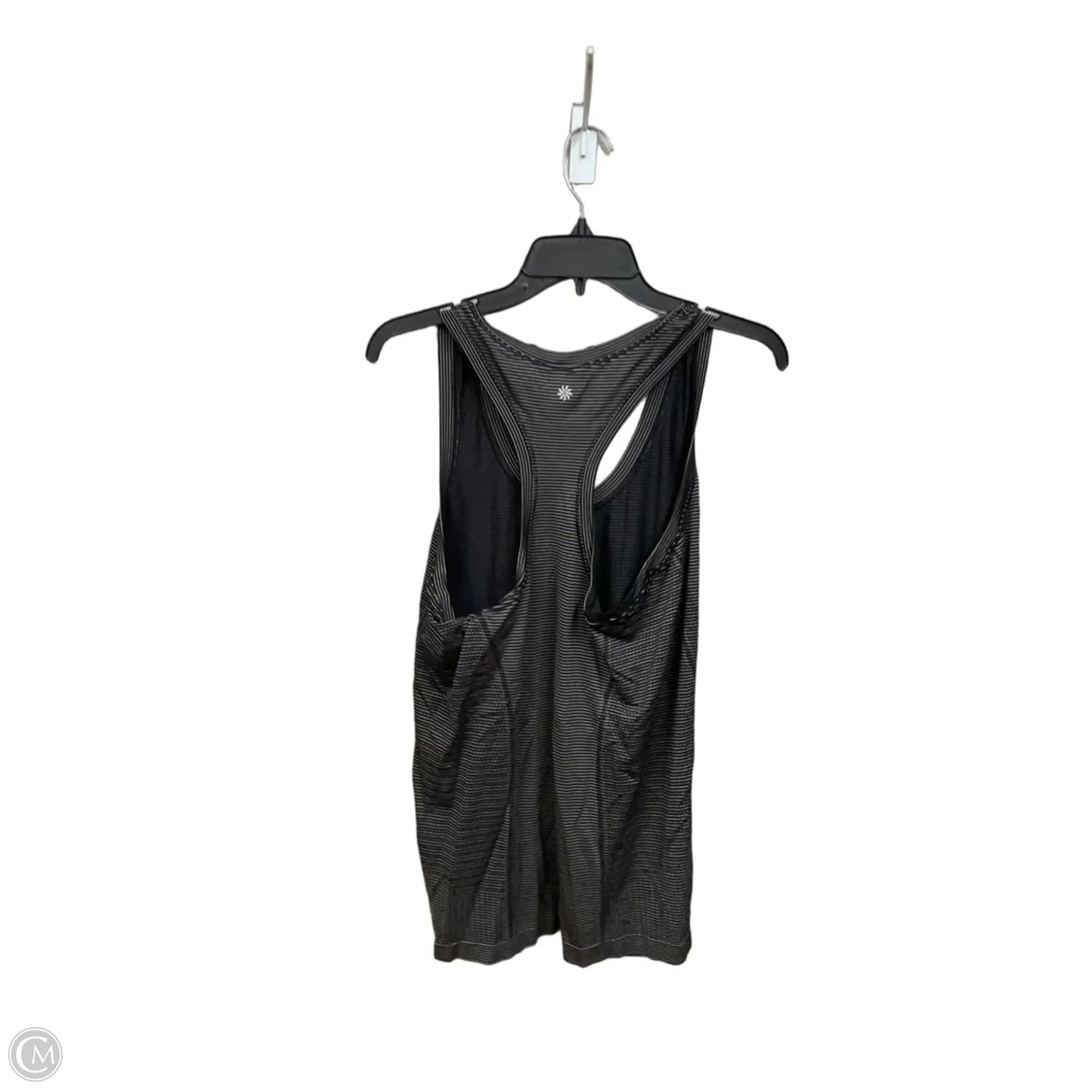 Athletic Tank Top By Athleta In Striped Pattern, Size: L