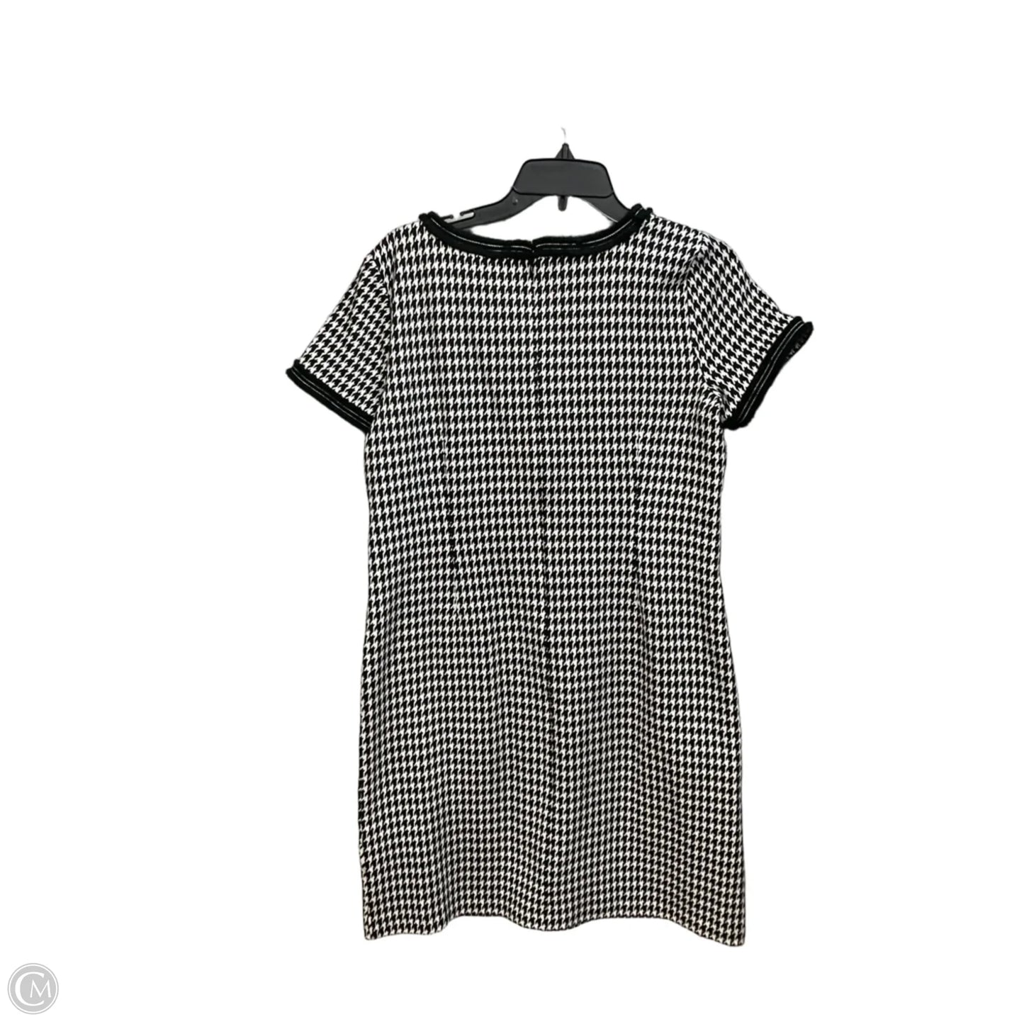 Dress Casual Short By Talbots In Black & White, Size: Mp