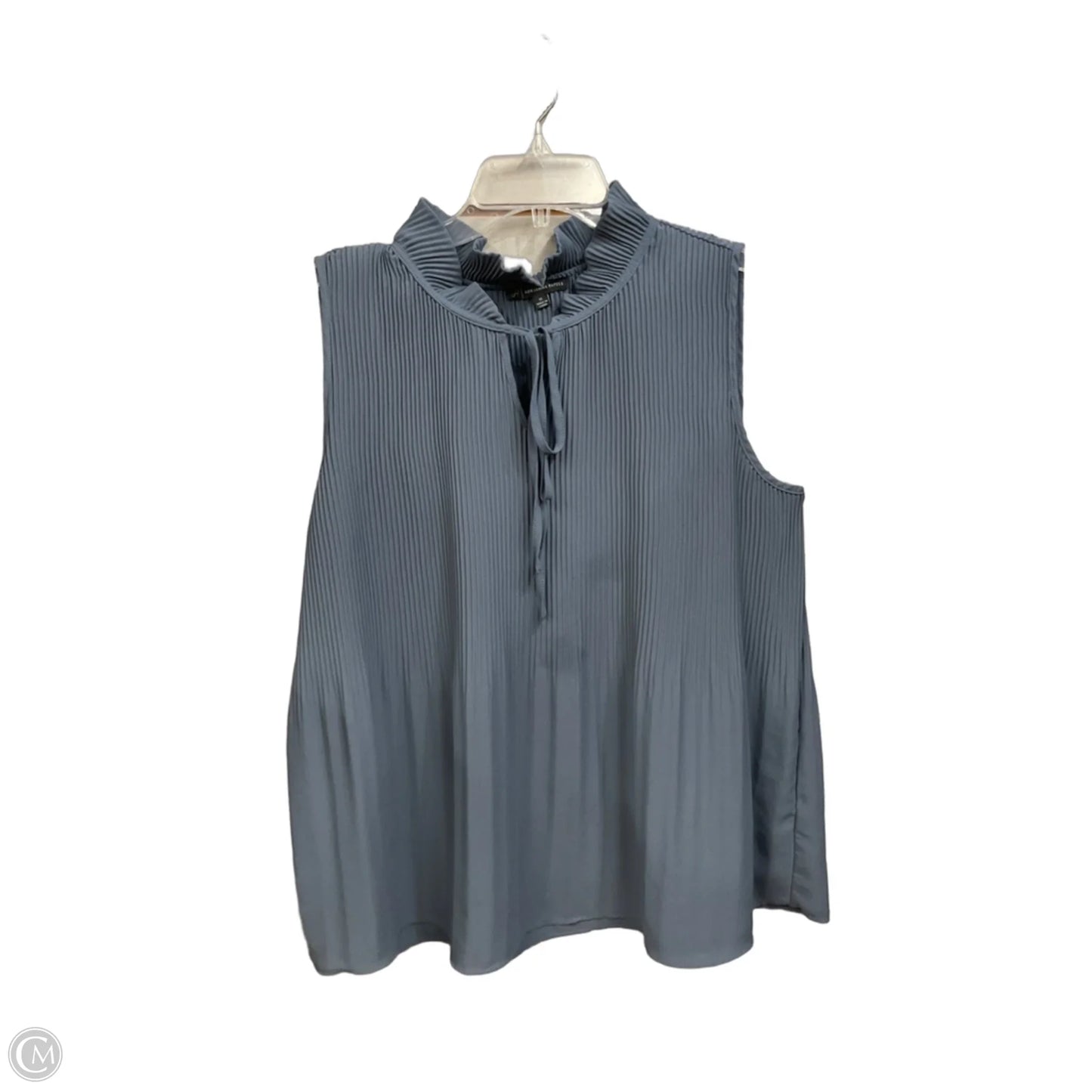 Top Sleeveless By Adrianna Papell In Blue, Size: M