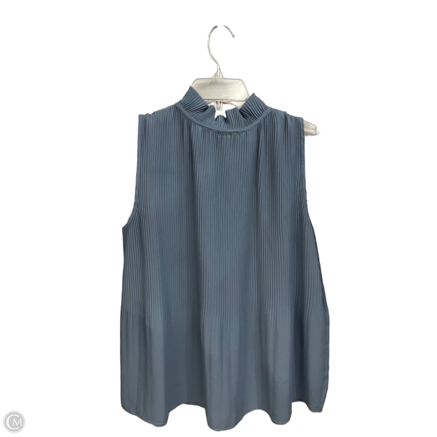 Top Sleeveless By Adrianna Papell In Blue, Size: M