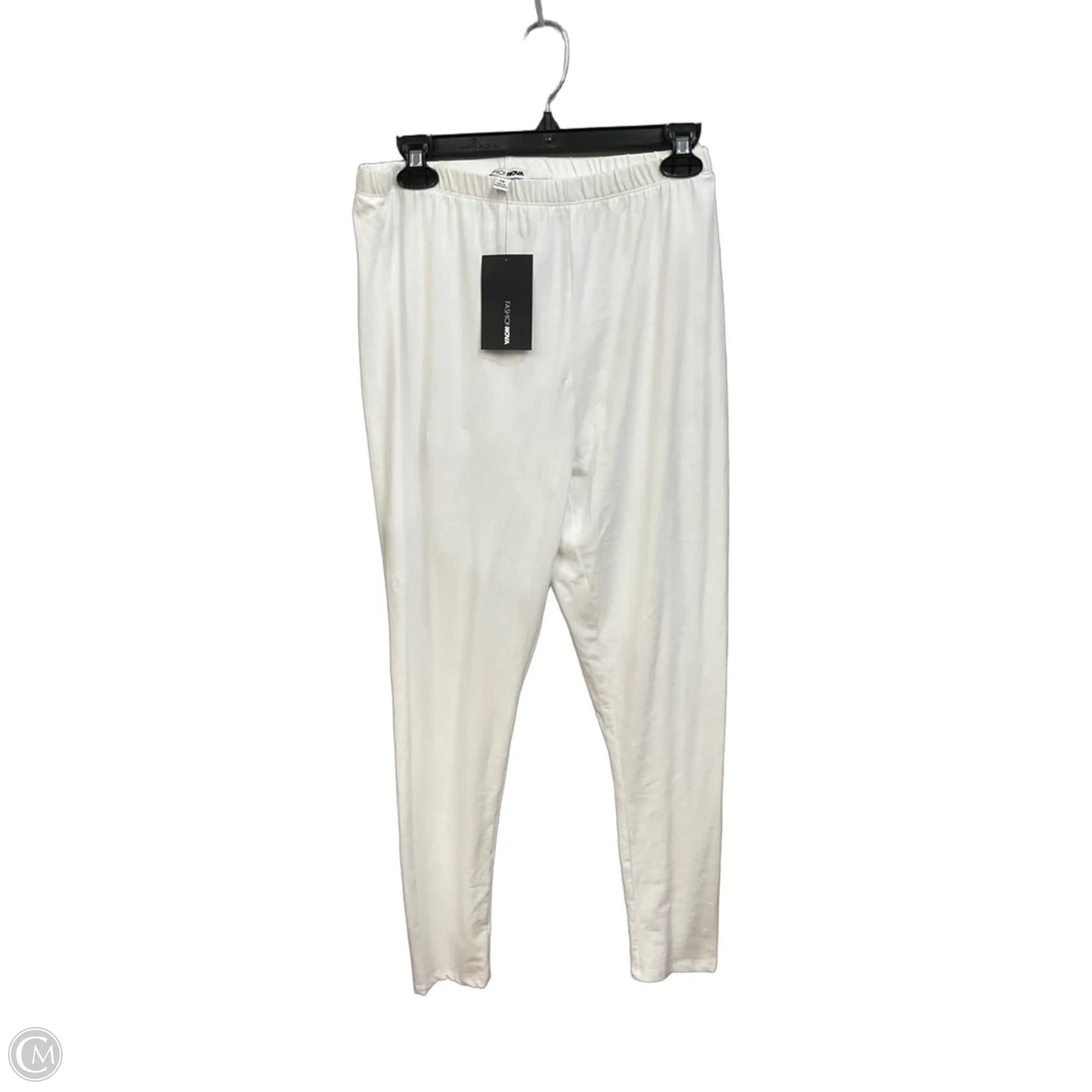Pants Lounge By Fashion Nova In White, Size: 18