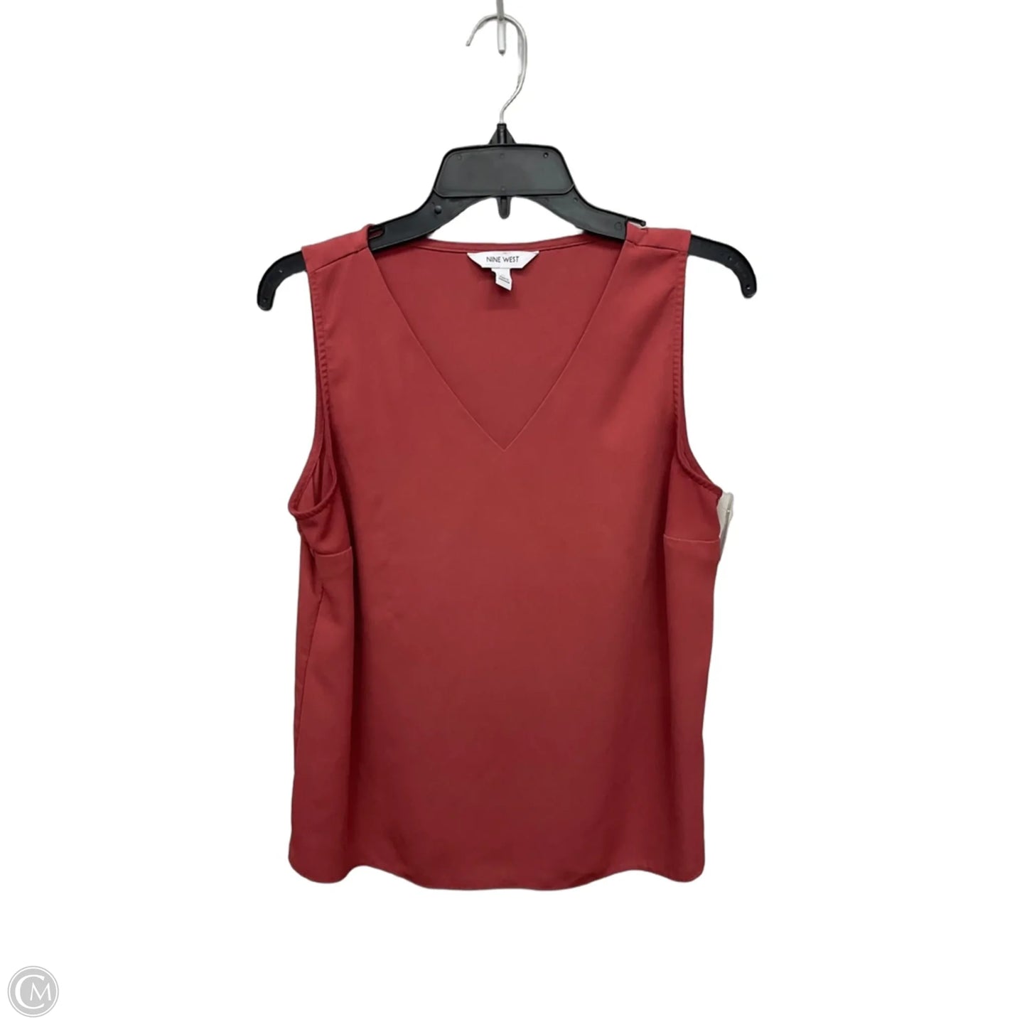 Top Sleeveless By Nine West In Pink, Size: M