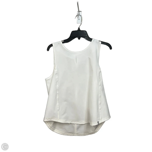 Athletic Tank Top By Talbots In White, Size: M