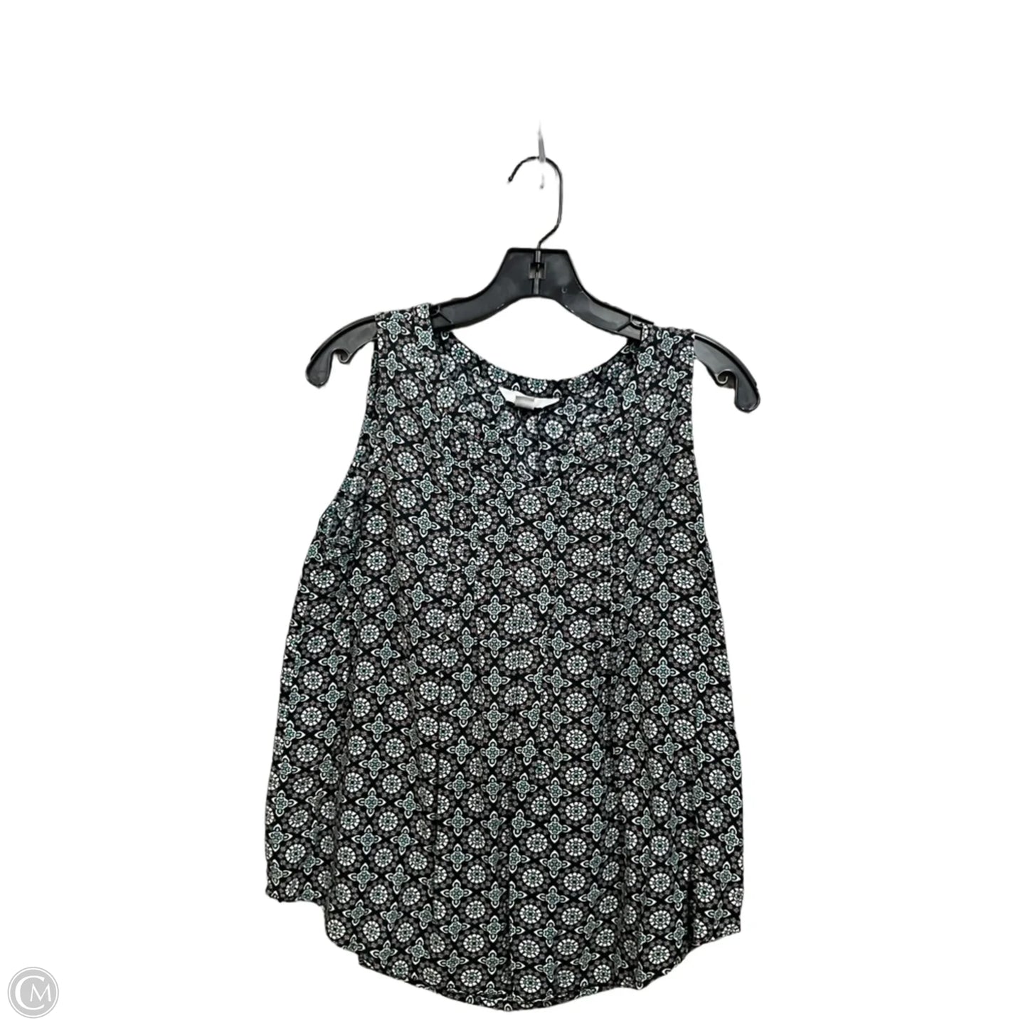 Top Sleeveless By Croft And Barrow In Maroon, Size: M