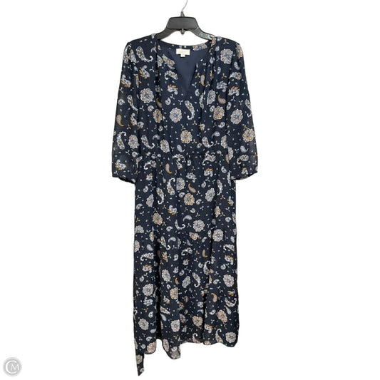 Dress Casual Maxi By Loft In Paisley Print, Size: M