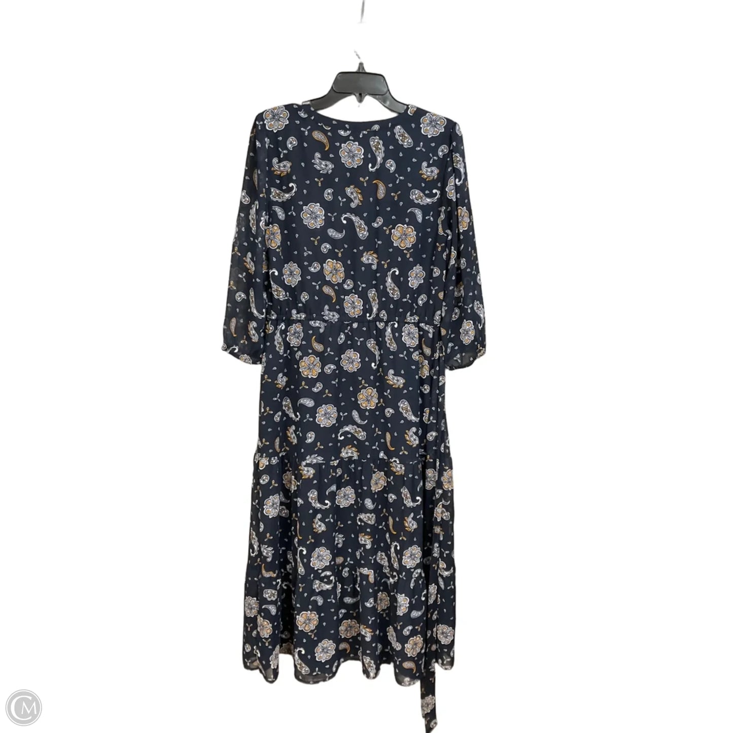 Dress Casual Maxi By Loft In Paisley Print, Size: M