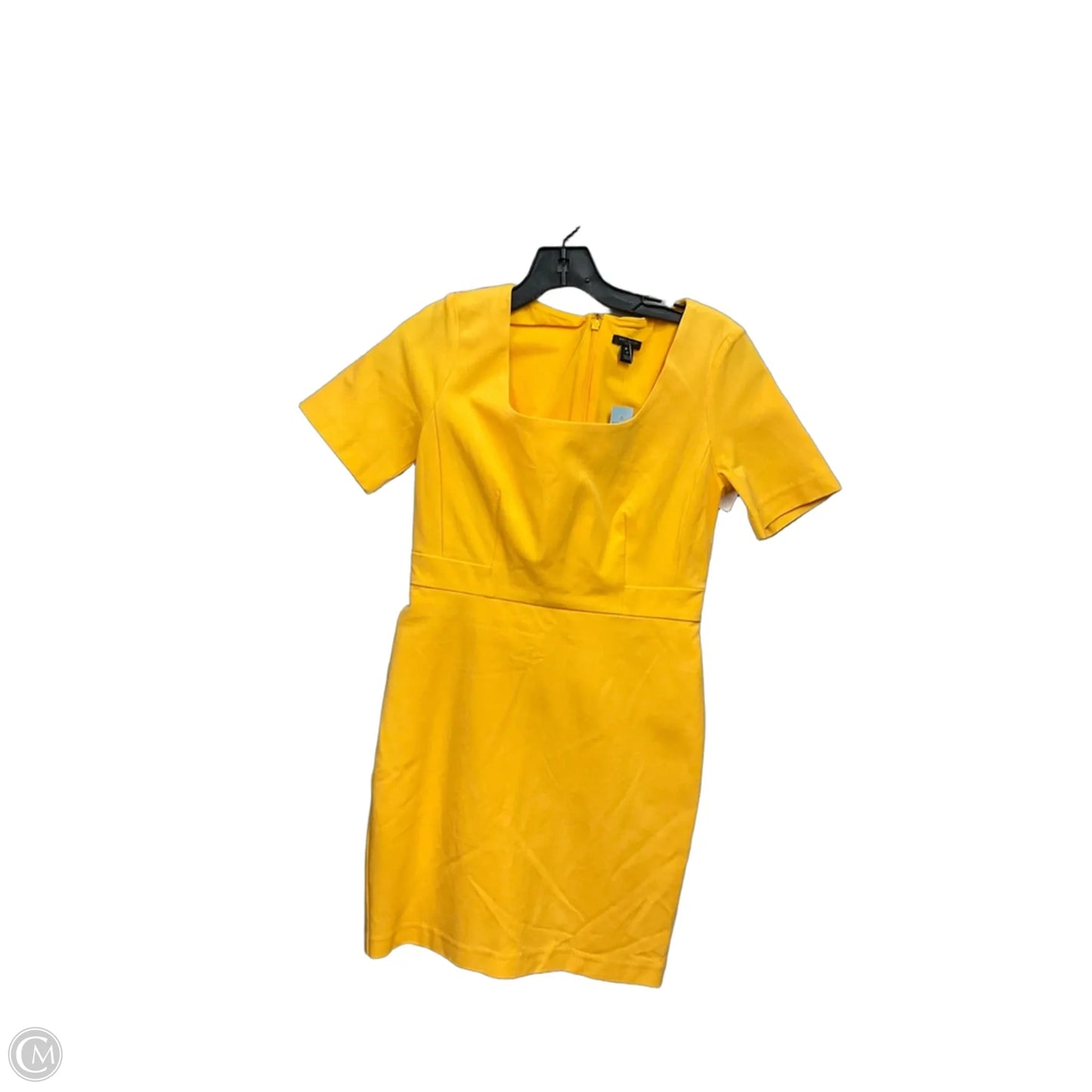 Dress Casual Short By Ann Taylor In Yellow, Size: Xs