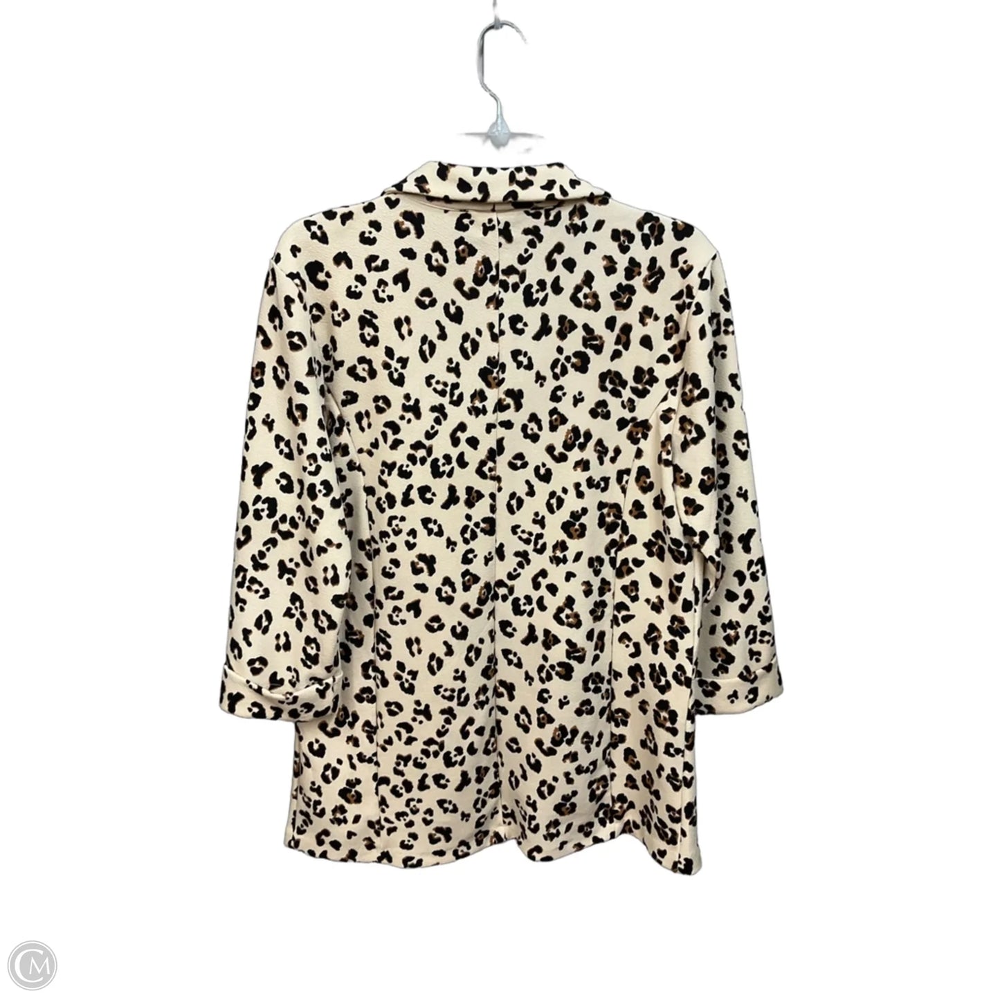 Blazer By Maurices In Animal Print, Size: L