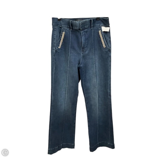 Jeans Wide Leg By White House Black Market In Blue Denim, Size: 12