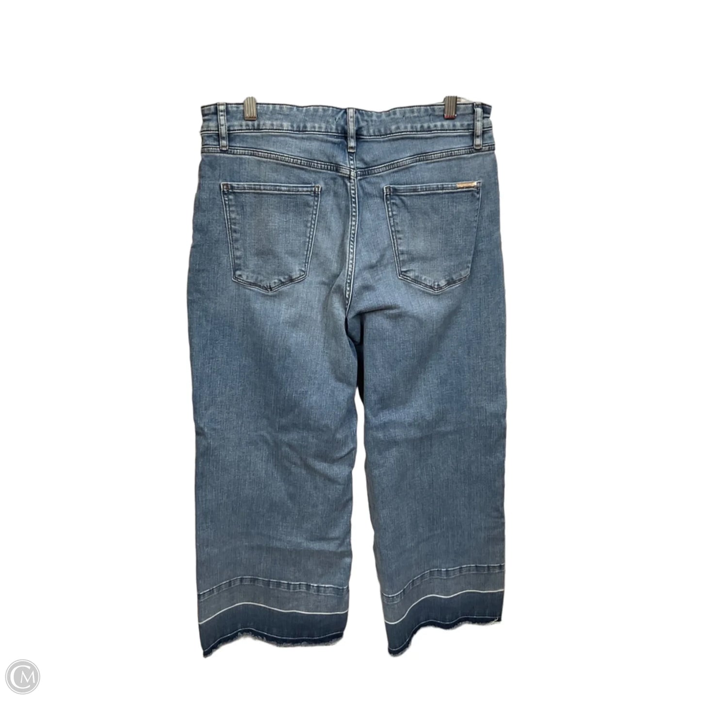 Jeans Wide Leg By White House Black Market In Blue Denim, Size: 12