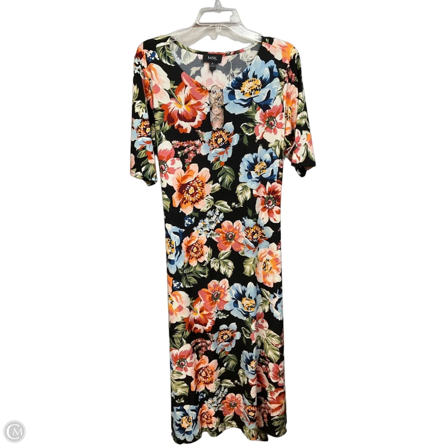 Dress Casual Maxi By Msk In Floral Print, Size: Xl
