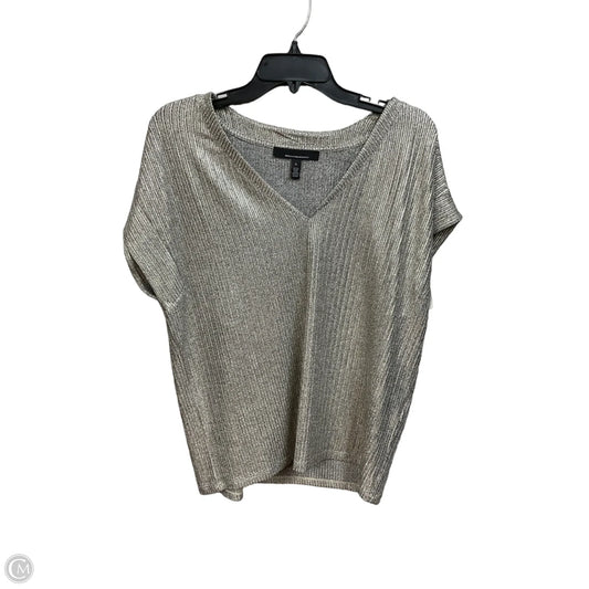 Top Sleeveless By White House Black Market In Gold, Size: L