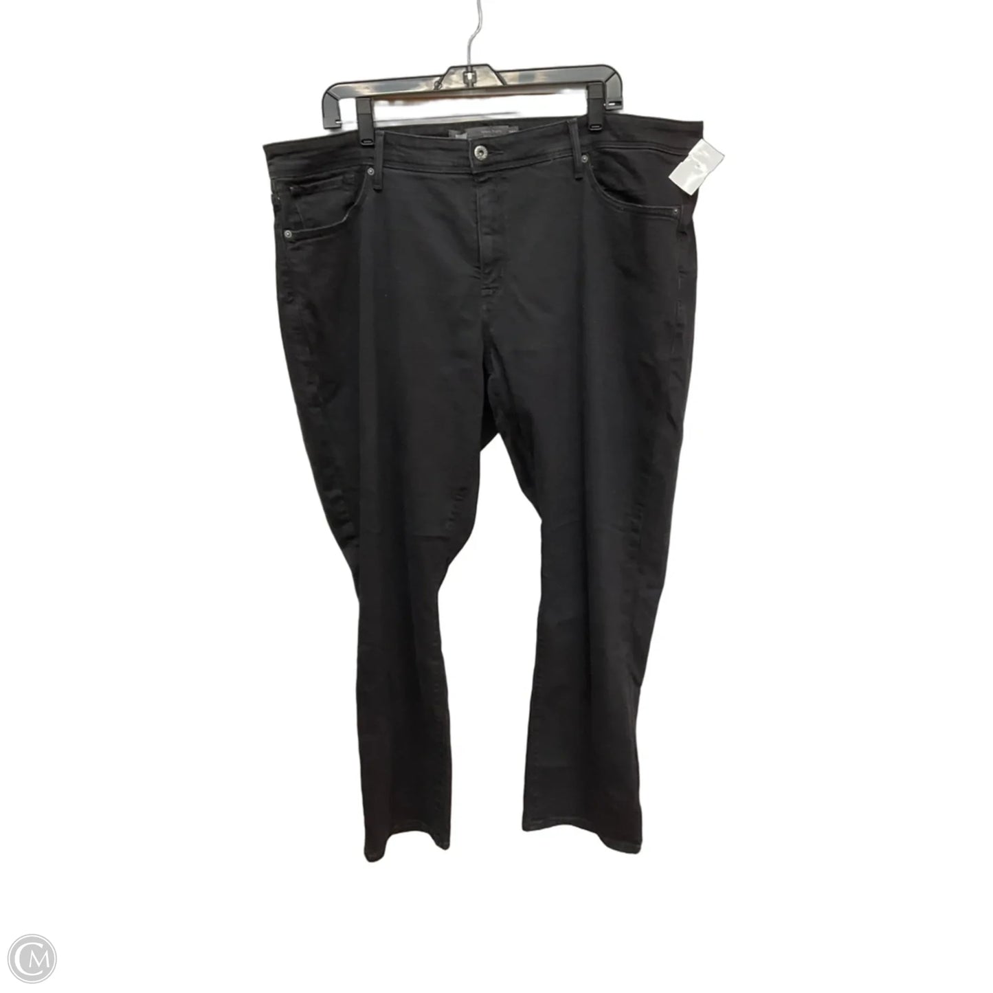 Jeans Skinny By Levis In Black Denim, Size: 24