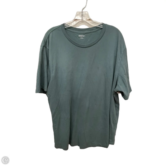 Top Short Sleeve Basic By Old Navy In Green, Size: Xxl