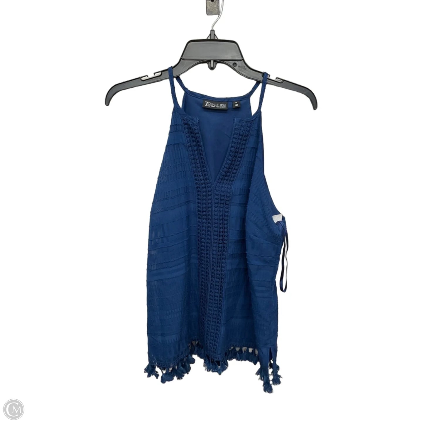 Top Sleeveless By New York And Co In Blue, Size: M