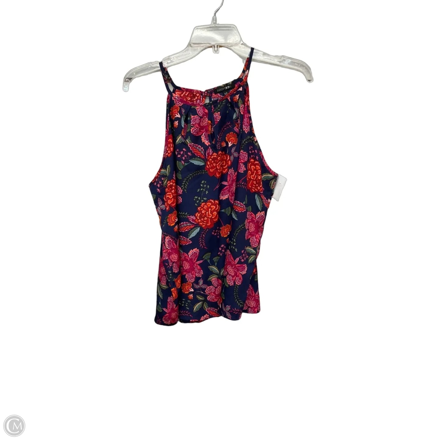 Top Sleeveless By Papermoon In Floral Print, Size: Xlp