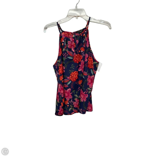 Top Sleeveless By Papermoon In Floral Print, Size: Xlp