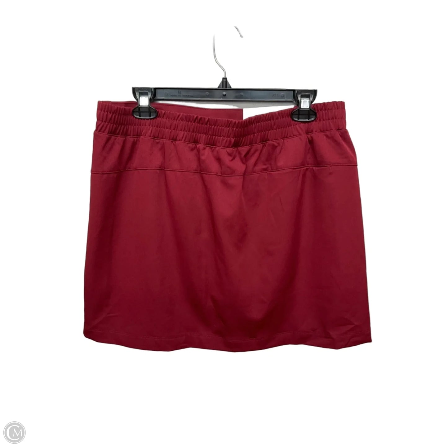 Athletic Skort By Lady Hagen In Maroon, Size: L