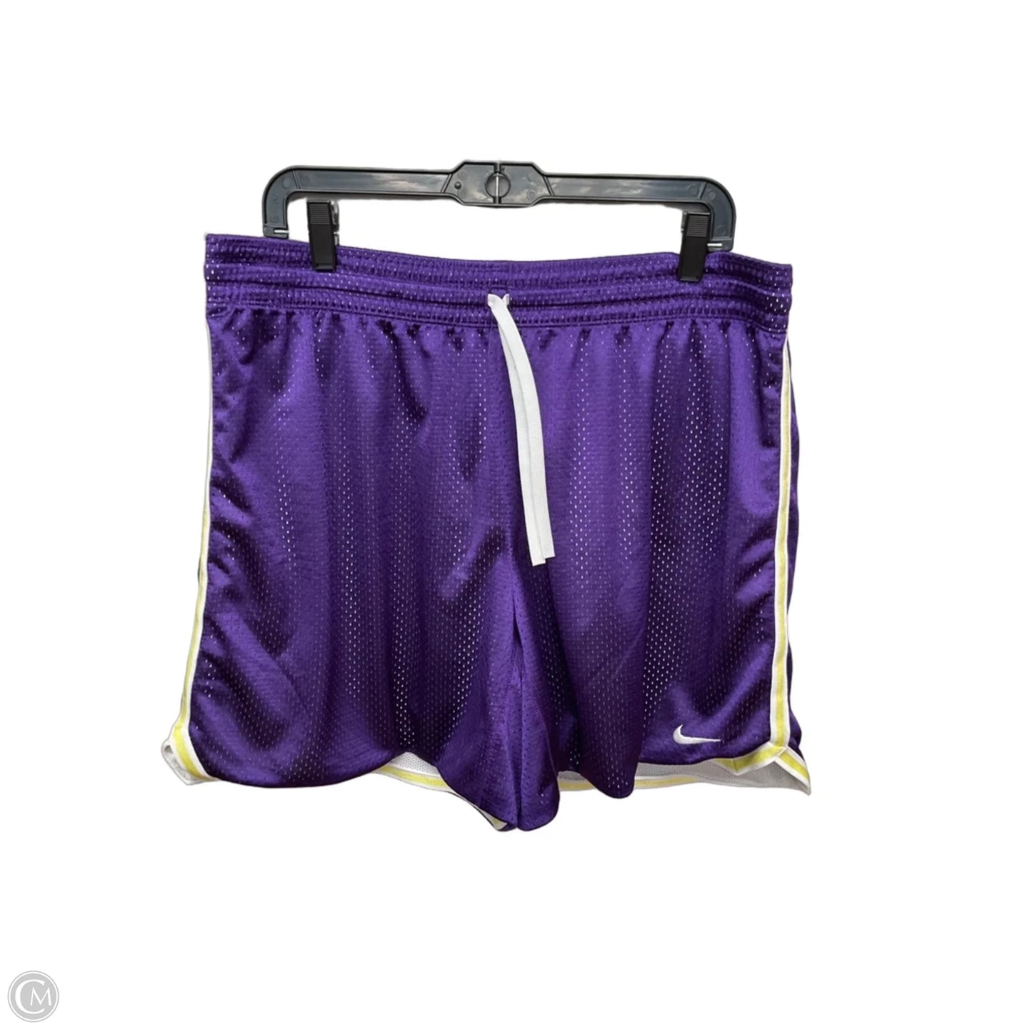 Athletic Shorts By Nike Apparel In Purple, Size: Xl
