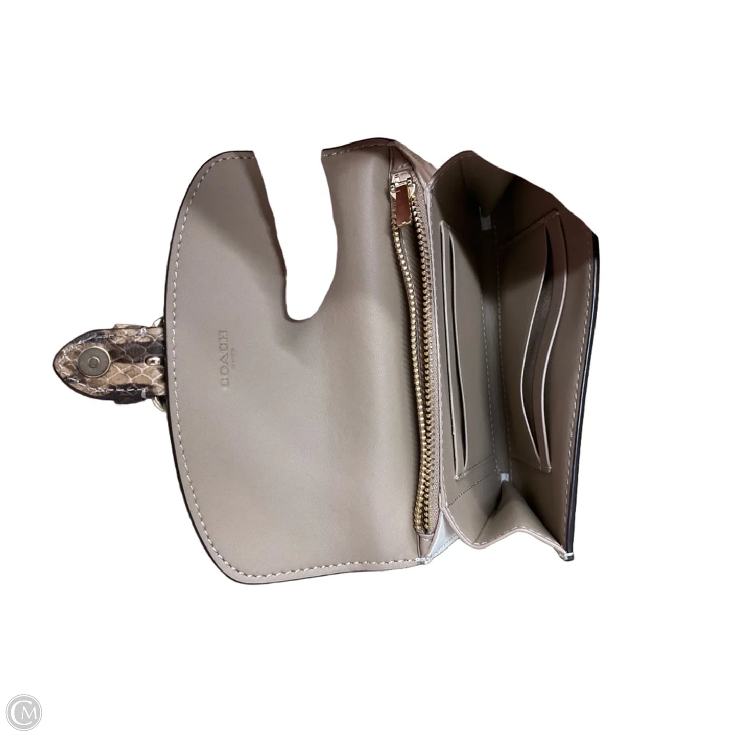 Wallet Designer By Coach, Size: Small