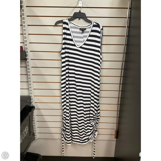 Dress Casual Midi By Lane Bryant In Striped Pattern, Size: 1x